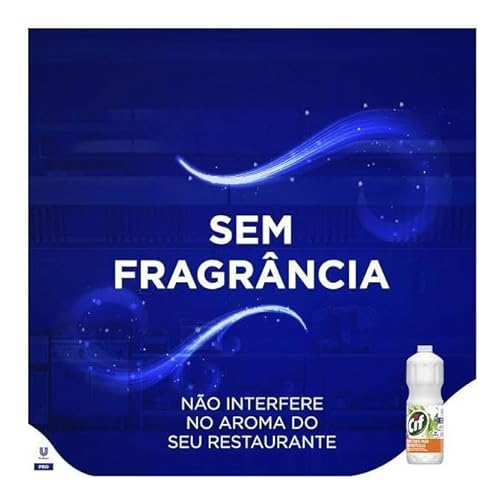 Kit 2 CIF Desinfetante para Hortifrutícolas Sem Fragrância