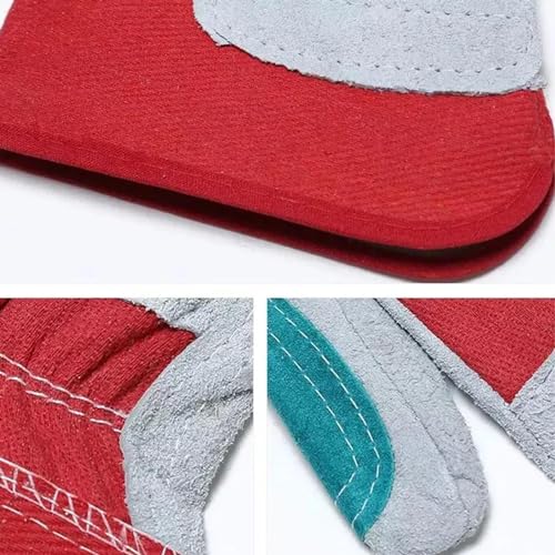 de couro - de construção para proteção das mãos forradas de algodão,de construção, de construção de