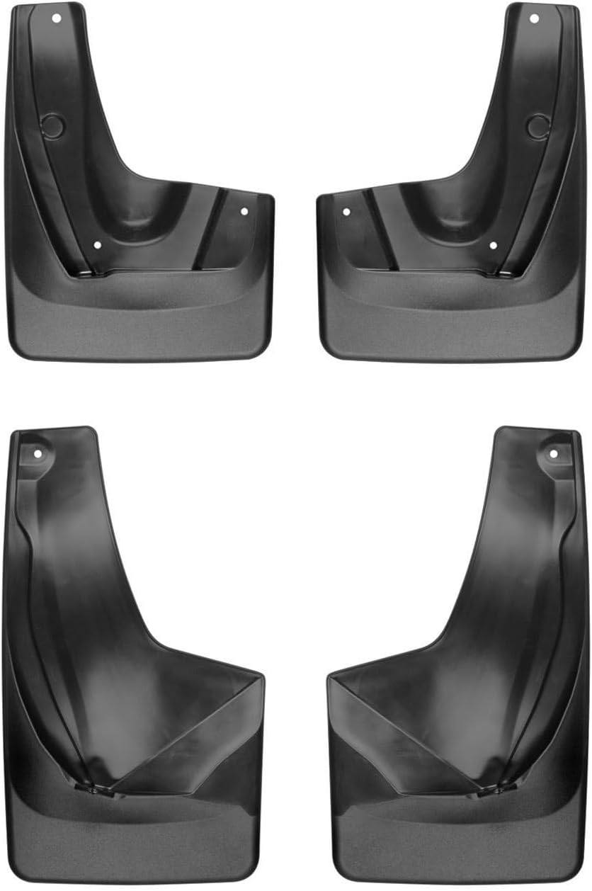 WeatherTech Custom No Drill Splash Guard MudFlaps for Honda CR-V Hybrid, CR-V, Front & Rear Set (110083-120083), Black