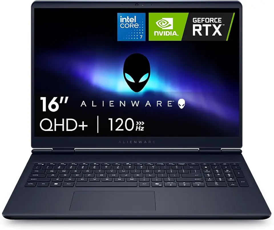 Notebook Gamer Alienware Aurora 16" WQXGA – Intel Core 7 – 16GB RAM – 512GB SSD – NVIDIA GeForce RTX 3050 – Windows 11 – AC16-C7240H-A30