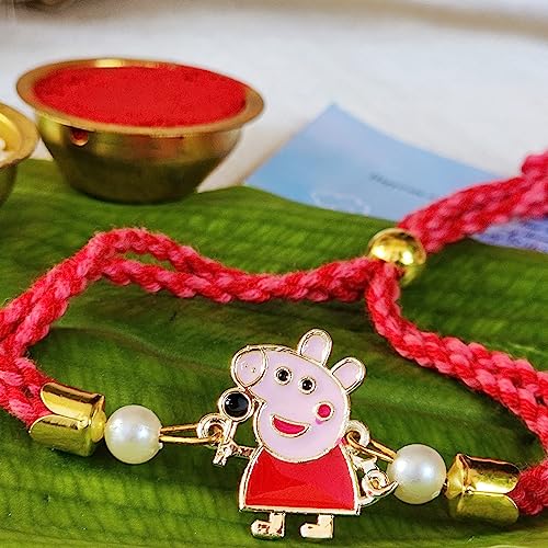Rakhi for Brother: Rakhi for Kids : Peppa Pig Rakhi : George pig rakhi : Unicorn rakhi : evil eye rakhi: Paw Patrol Rakhi , Tom & Jerry rakhi, sonic rakhi with Free Roli Chawal & Gift Card: Raksha Bandhan Gifts for Brother : kids Rakhi: Baby rakhi2