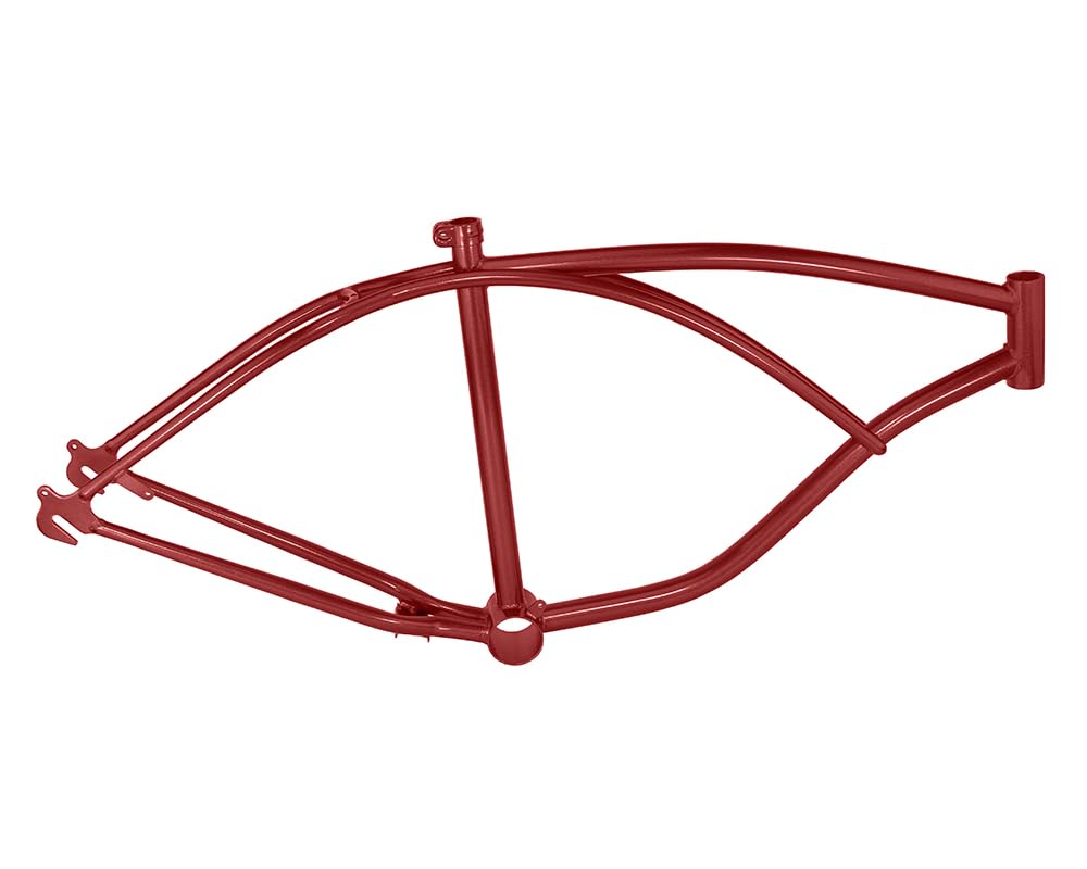 Bike Steel 24" Bicycle Beach Cruiser Frame