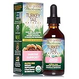 Host Defense, Turkey Tail Extract, Natural Immune System and Digestive Support, Daily Mushroom...