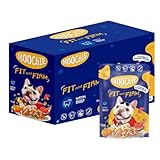 MOOCHIE Grain Free Small Dogs Wet Dog Food - Fit and Firm - Real Beef & Vegetables - No Artificial Flavors or Preservative - 12 x 3 oz Pouch