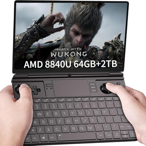 Image of GPD Win Max 2 2025 [AMD 8840U-64GB+2TB] 10.1 Inches Mini Handheld Win 11 PC Video Game Console Laptop 2560X1600 TouchScreen Tablet PC