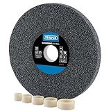 Draper 99570 - Mola da banco in ossido di alluminio 36G (200 mm x 25 mm)