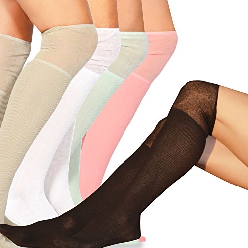 Image of Fashionable Cotton Slouchy Boot Socks for Women and Girls: Long Thigh Highs, Over-the-Knee Highs, and Knee Highs