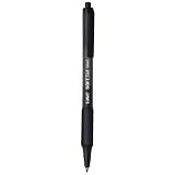 BIC Soft Feel Retractable Ball Point Pen, Medium Point, 1.0MM, Black, Pack of 18 – view 3