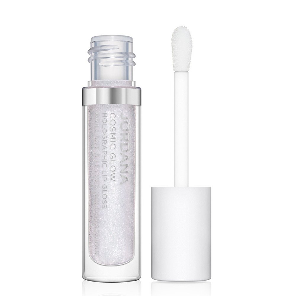 JORDANA Cosmic Glow Holographic Lip Gloss - Cosmic Opal