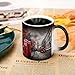 KWQDOZF Taza de café de 12 oz con decoloración Imagen de KWQDOZF Taza de café de 12 oz con decoloración