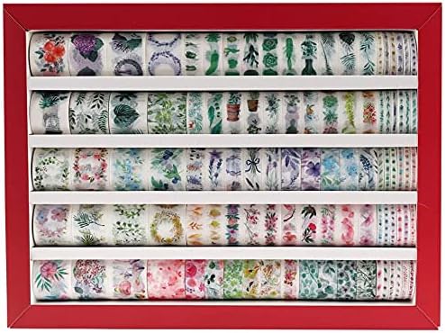 100 Rolls Multi-Pattern Decorative Washi Tape, Lychii Decorative Tape Scrapbook Supplies for DIY, Journals, Daily Planners, Gift Wrapping, Office Party Supplies