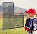 Mini Tang L Screen Baseball Net - 7x7 FT Softball Pitching Net for Practice, Protective Training Screen for Coaching, Backyard, Batting & Youth Teams