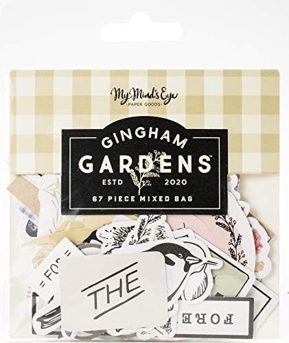 MY MINDS EYE, INC. GINGHAM Garden Mix - Troquel, 0, talla única