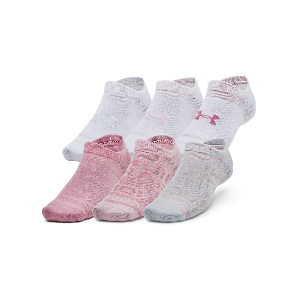 Under Armour Unisex Adult Essential No Show Socks (6-Pairs)