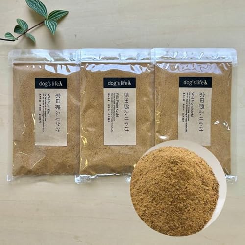 ドッグズライフ 猫 犬用 高知の天然 かつお 鰹 ふりかけ 宗田節ふりかけ 50g×3個 無添加 国産 おやつ トッピング用