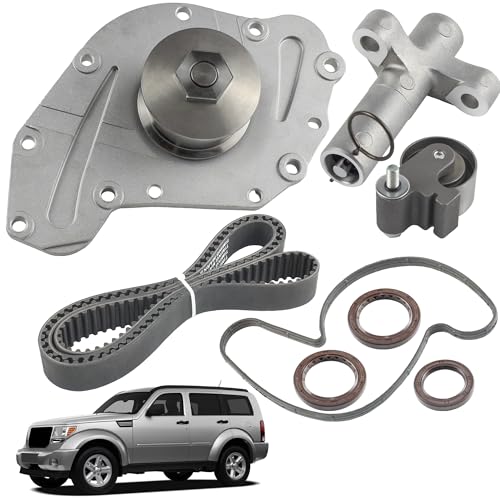 YzusGomumu TBK1150WP Serpentine Drive Timing Belt With Water Pump Kit