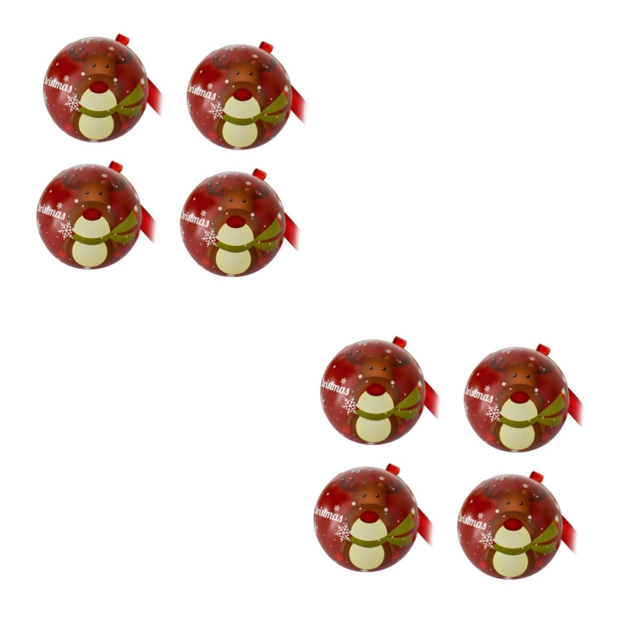 Beaupretty Boîte De Rangement Pour Bonbons De Noël En Fer