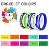 YATEDIY Personalised Silicone Wristbands - 1-1000PCS Bulk Custom Rubber Bracelets with Text Message,wrist bands for Event Women Mens Kids Gifts Fundraisers Motivation Graduate Birthday Parties #4