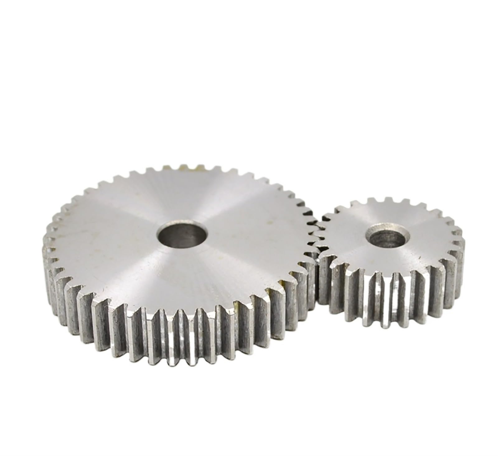 Bevel Gear Pinion Hardware Mechanical 1PCS Mod 1 Spur Gear 1M 12 13 14 15 16 17 18T - 27 Teeth Metal Transmission Gear Steel Motor Pinion Gear Process Hole Total Height 10mm(1M-16Teeth)