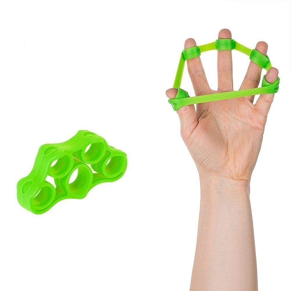 Chidakash 1 Pc Finger Stretcher Hand Grip Strengthener Silicone Finger Resistance Bands Finger Exerciser Trainer Hand Grip Bands for Forearm Exercise/Guitar (Multicolor) (B09BK1CRKC) Amazon Price History, Amazon Price Tracker