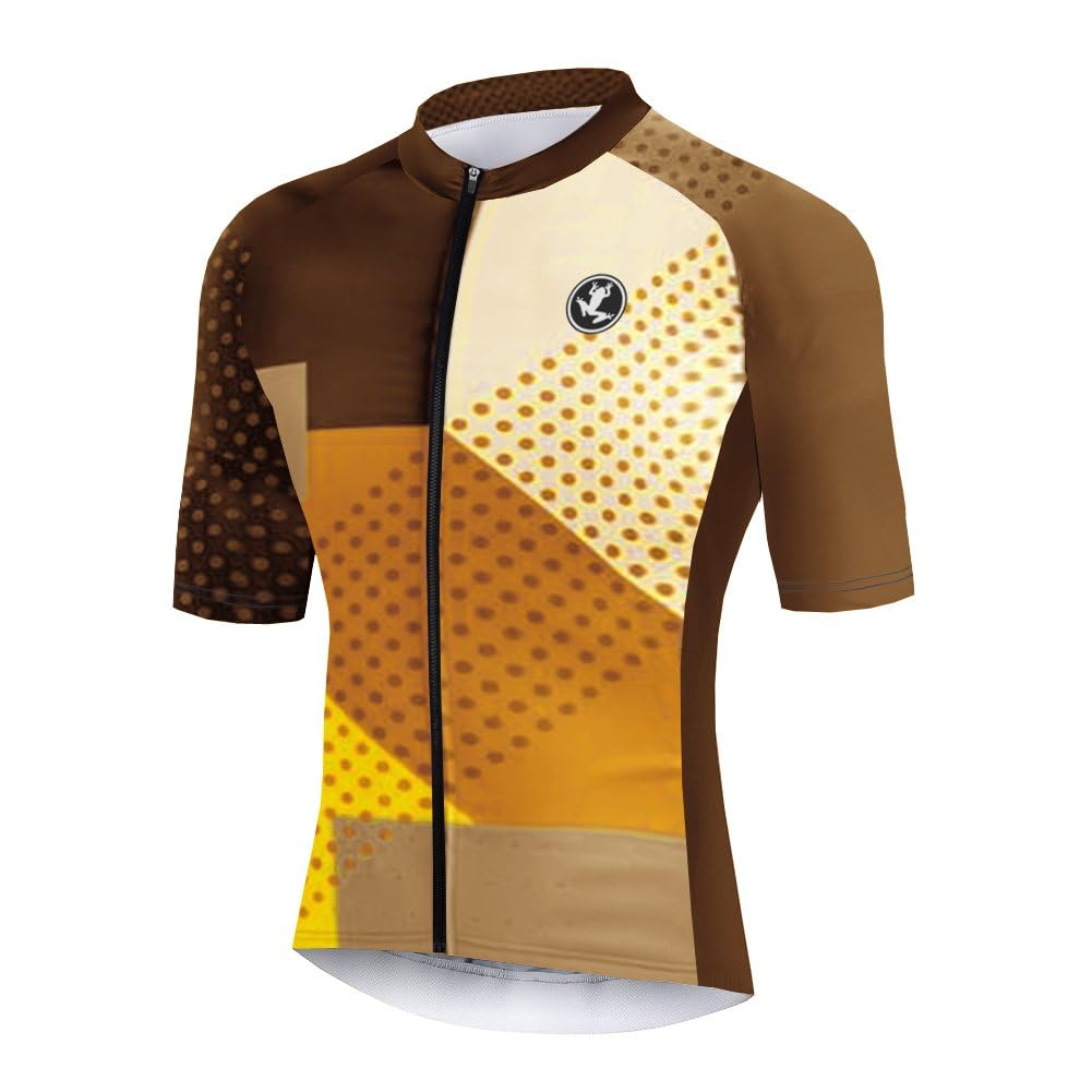 UGLY FROG Abbigliamento da Bicicletta Ciclismo Maglie a Maniche Corte da Uomo MTB T-Shirt Traspirante Asciugatura Rapida