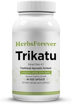 Herbsforever Trikatu,60 Vege Capsules 800 Mg