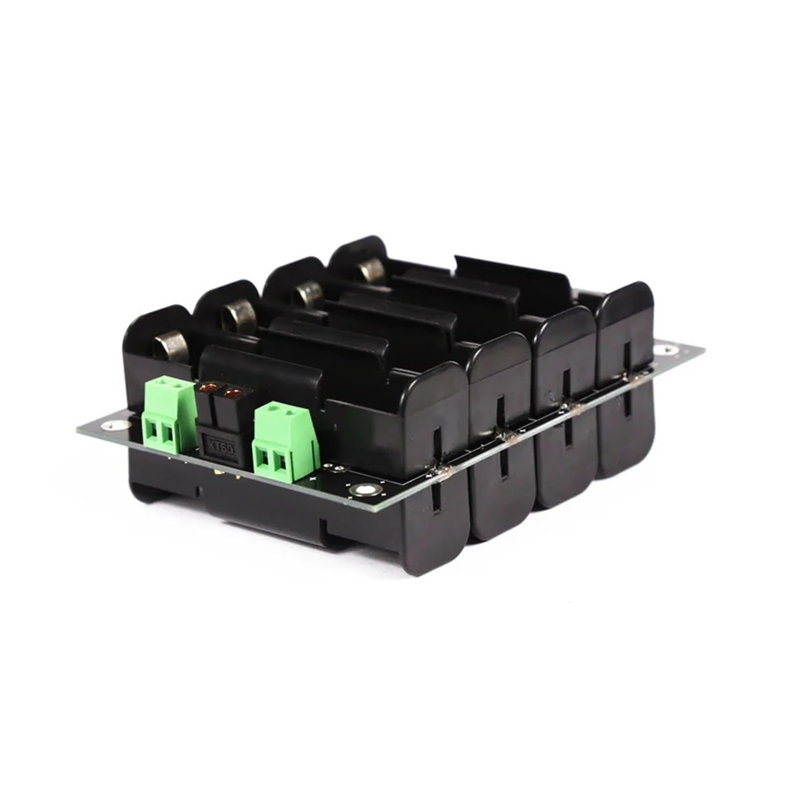 Carte BMS, Support mural de batterie 16.8V 21700, boîtier de batterie externe 21700, BMS 4s, équilibreur de batterie Lithium 60A 120A 21700, boîte de ranment for vélo électrique(4S1P 60A BMS)