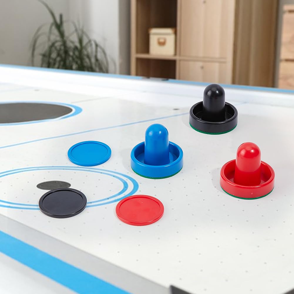 UNICRAFTALE 24Pcs Poussoirs Et Palets pour Air Hockey Accessoires De Jeu