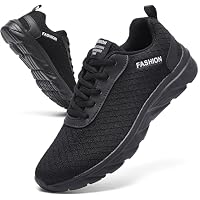 TIANZEBEN Herren Schuhe Turnschuhe Sportschuhe Laufschuhe Tennis Jogging Walkingschuhe Schuhe Fitness Leichtgewichts Atmungsaktiv Freizeit Straßenlaufschuhe Schwarz 45