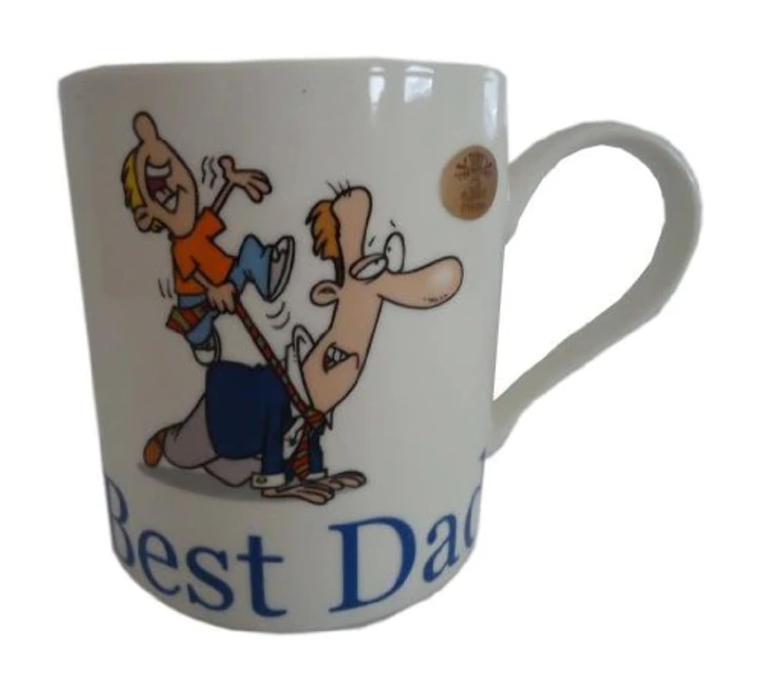 Lesser & Pavey Leonardo Just For Fun Best Dad Boxed Mug