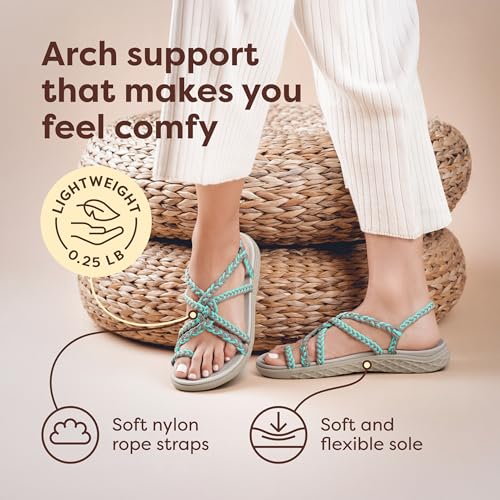 Image of Plaka Explore Walking and Hiking Sandals for Women with Arch Support