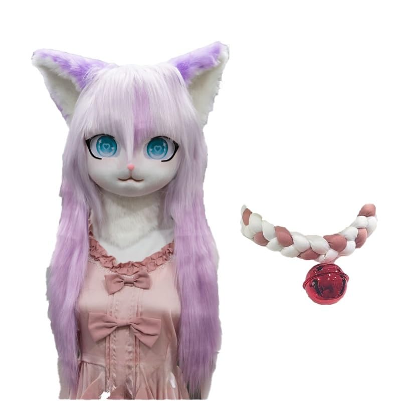 着ぐるみヘッド(ネコ) 着ぐるみヘッド 猫 リアルスタイル Fタイプ 猫面 全頭ヘッド