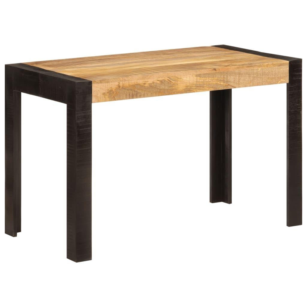 vidaXL Tavolo da Pranzo 120x60x76 cm in Legno Massello di Mango, Tavolo, Tavolo Sala da Pranzo, Tavolo in Legno, Tavolo da Cucina
