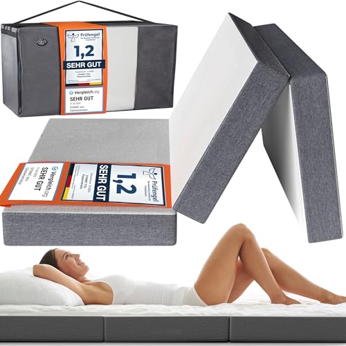 DYNMC Materasso Pieghevole 120x200 per Ospiti