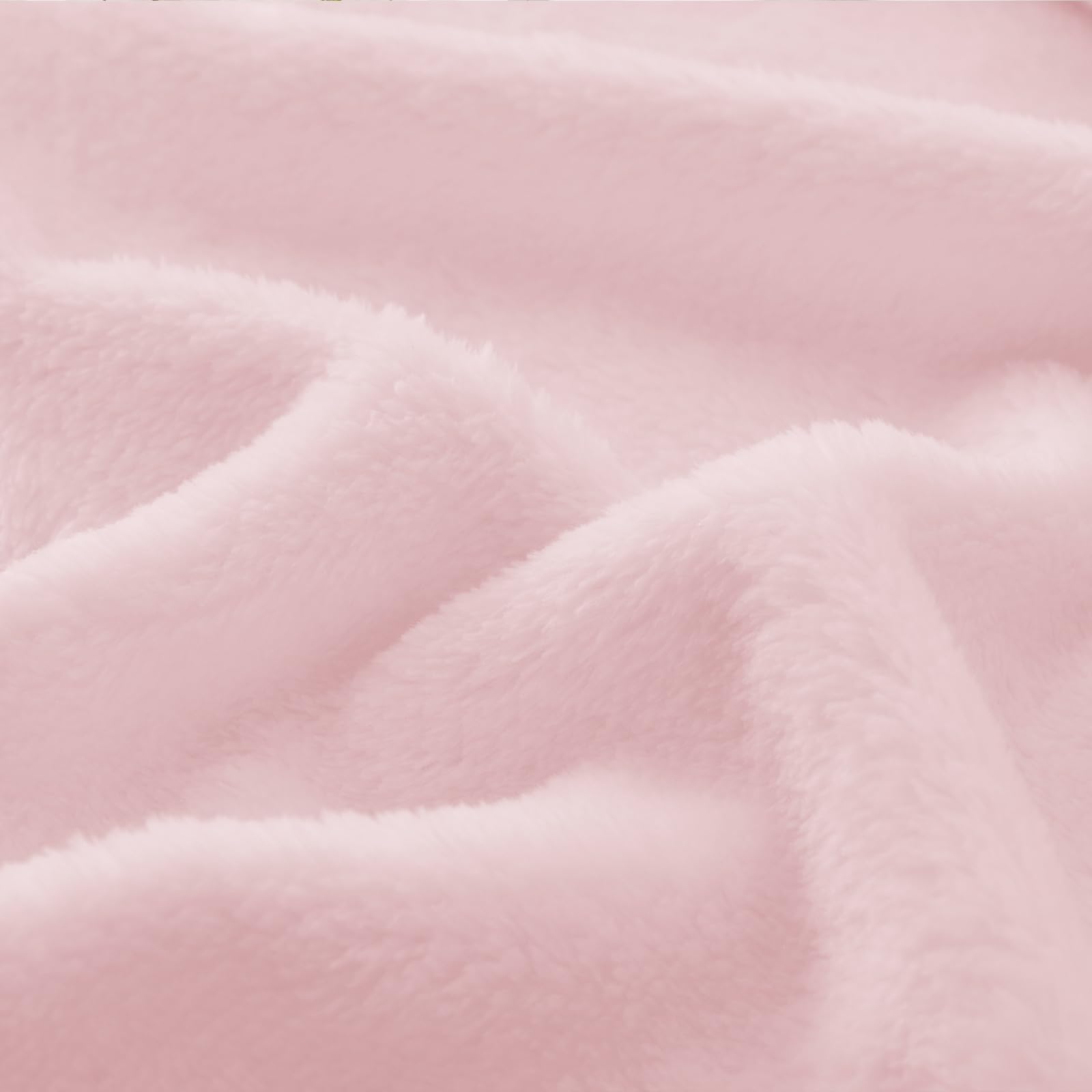 WAVVE Plaid Coperta Pile di Flanella 260gsm - 220x240 cm, Rosa - Pled Divano Pelosa Letto Matrimoniale King 240x220 - Copridivano di Microfibra Calda e Morbida