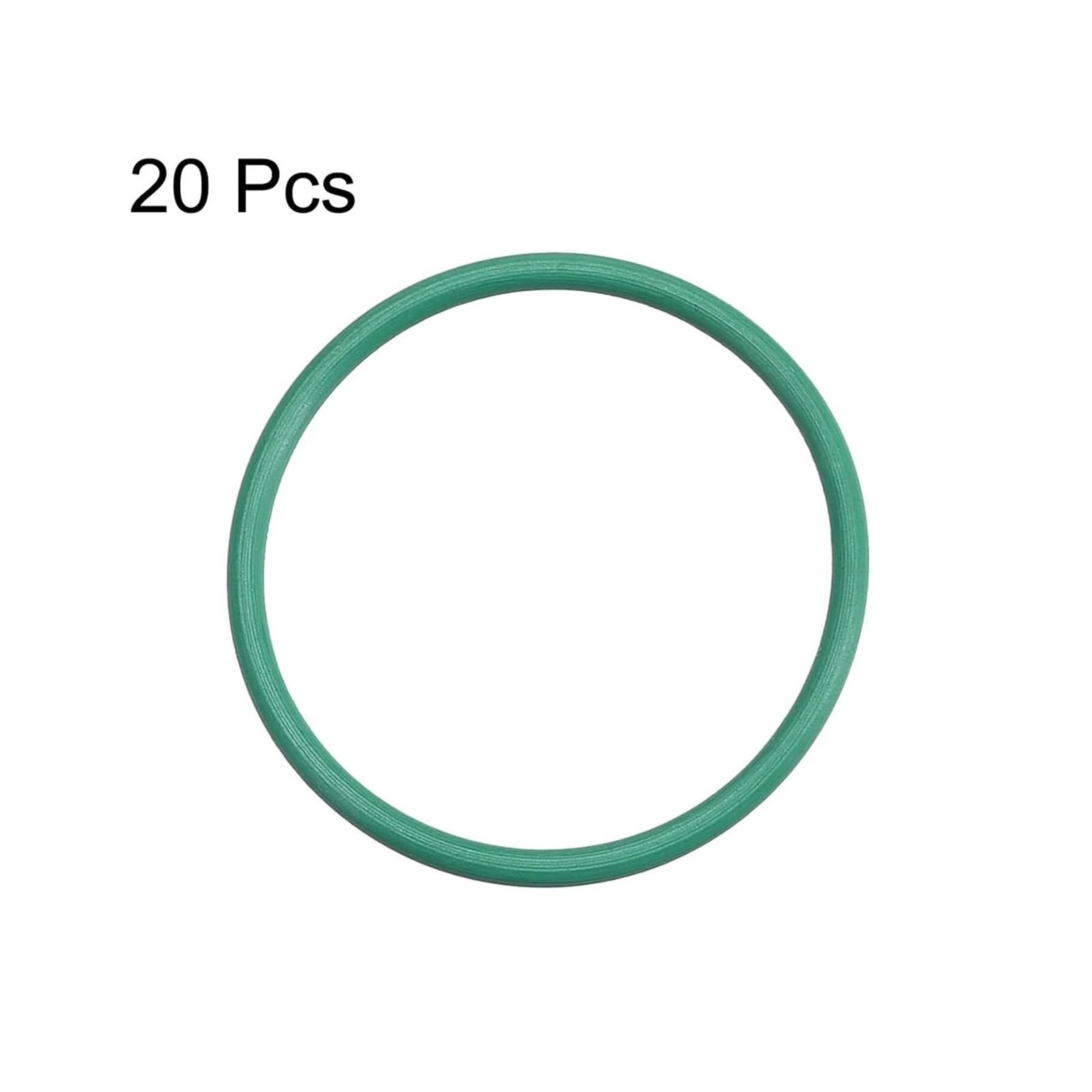 Hardware Fittings 20 Stück O-Ringe aus Fluorkautschuk, 31 mm Außendurchmesser, 28 mm Innendurchmesser, 1,5 mm Breite, grüne Dichtung for pneumatische Reparaturen usw. Dichtungsscheibe,Zuverlässiges M