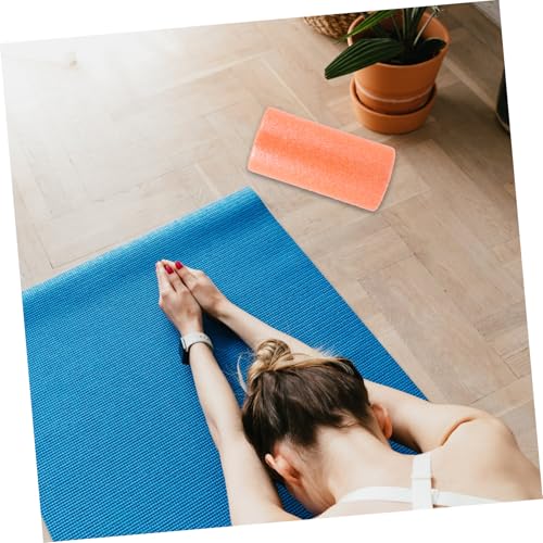 Kisangel Muscle Roller Foam Roller Epp Yoga Accesorio 30x15cm Naranja para Fitness, Relajación Muscular y Terapia de Masaje Corporal en Casa miniatura 7