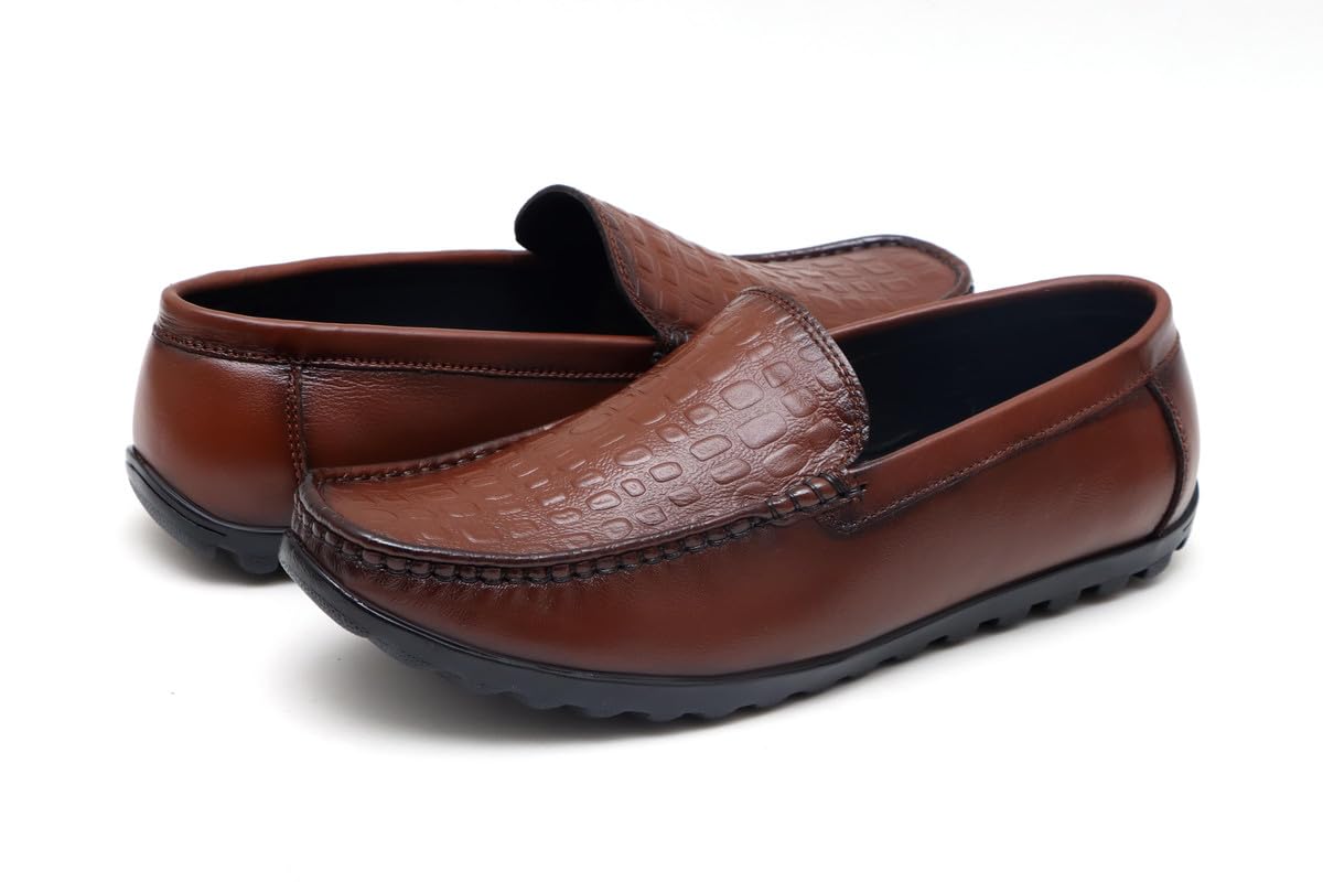 aramish Genuine Leather Casual Loafers for Men-picture-52
