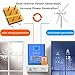10000W/12000W/15000W Wind Solar Hybrid Charge Controller, 12V/24V/48V Automatic Wind and Solar Charge Controller with Booster Function and Dump Load,24V-10000W