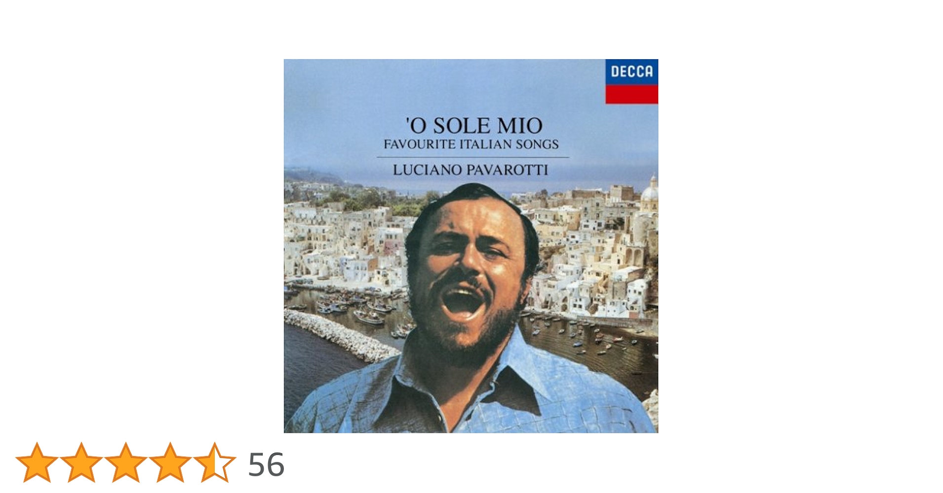 パヴァロッティ/イタリア民謡集 CD イタリア民謡集[CD] - ルチアーノ・パヴァロッティ - UNIVERSAL