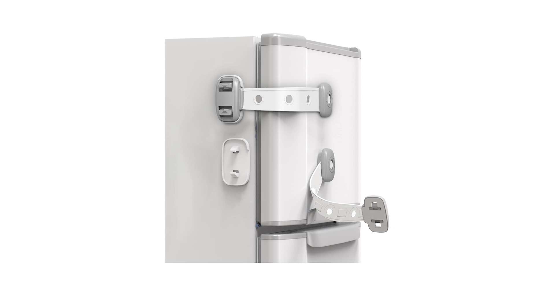 WAXIAYU Childproof Fridge Locks Adhesive Safety Cabinet Freezer Door