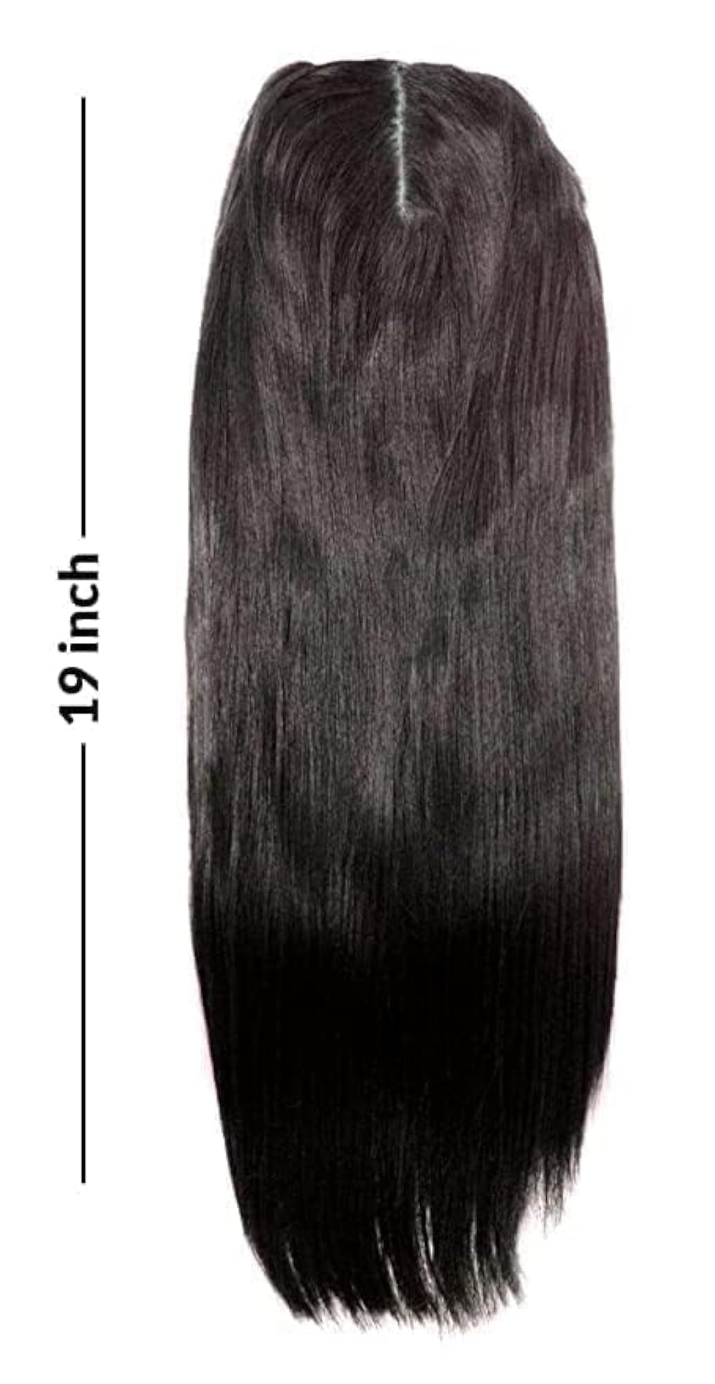 Silk Base Hair Topper for Women, 19 Inch