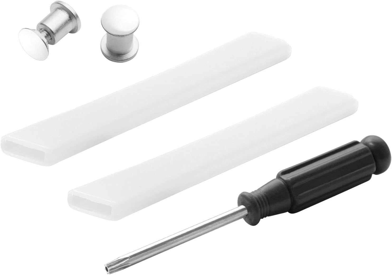 Vonxyz Rubber Kits Replacement for Oakley Split Jacket Vented Sunglass - White