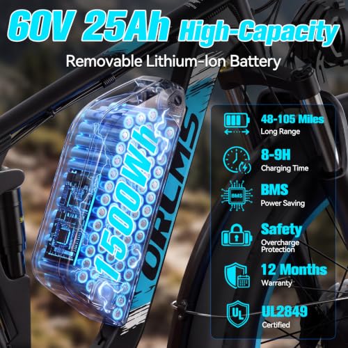 8000W Dual Motor Electric Bike