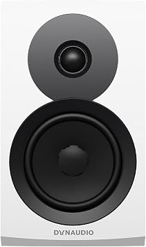 Dynaudio Emit 10 Compact Bookshelf Speaker - Pair (White Satin)