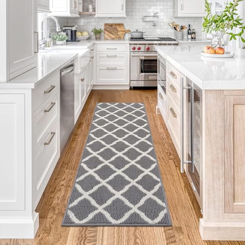 SHACOS Narrow Runner Rugs 18'x60' Washable Non Slip...