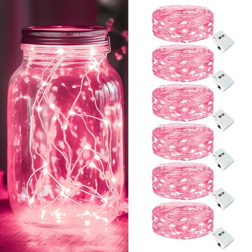 kolpop 6 Pack Fairy Lights Battery Operated...