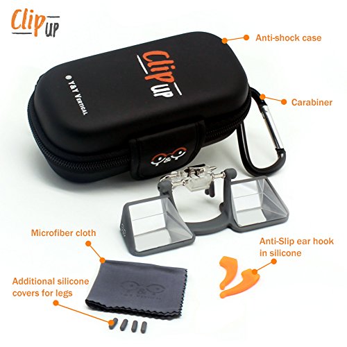 YY Vertical Clip UP Belay Glasses for Rock Climbing for Spectacle wearers - Thumbnail 4