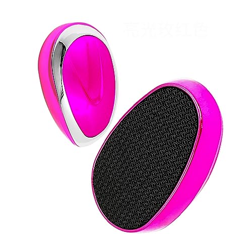 KtEli Crystal Hair Eraser for Women and Men, Reusable Crystal Hair Remover Magic Painless Exfoliation Hair Removal Tool, Magic Hair Eraser for Back Arms Legs (Color : Rose Red)