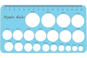 YOUHA Nipple Ruler: Essential Breast Pump Sizing Tool for Optimal Fit